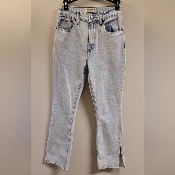 Abercrombie & fitch the slim straight  ultra high rise jeans - Picture 1 of 4